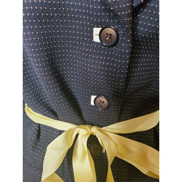 Sag Harbor Women’s Lined Suit Jacket Tie Front Size 20W - Picture 2 of 11